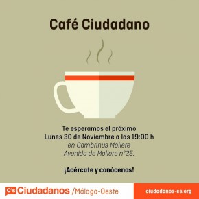Café Ciudadano Agrupación Málaga Oeste