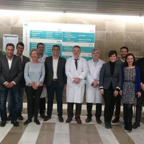 Los parlamentarios andaluces visitan el Hospital Costa del Sol