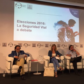 Irene Rivera debate sobre seguridad vial en Madrid