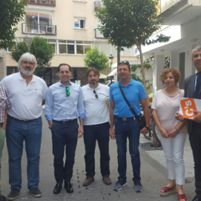 Ciudadanos Marbella se reúne con la cooperativa Huerta del Peñón y exige la cesión municipal del Centro Ambiental