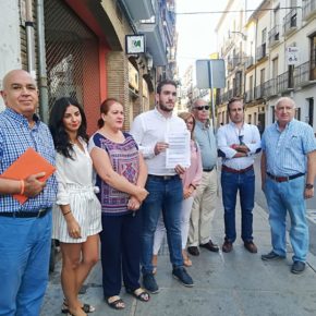 Ciudadanos Antequera pide instalar cámaras de videovigilancia en calle Obispo