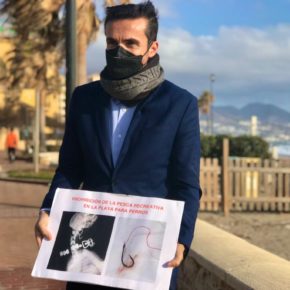 Ciudadanos Fuengirola logra que se prohiba la pesca en la playa canina y el libre acceso de los perros a locales públicos